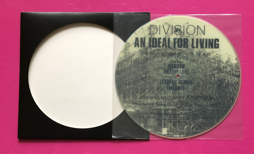 Joy Division - An Ideal For Living LP Picture Disc Anonymous Records 1981