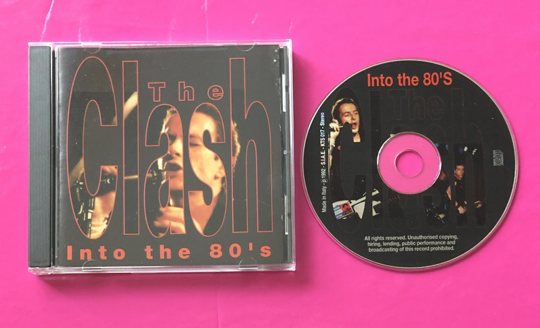 Clash - Into The 80's CD Live At Lochem Festival Holland '82 KTS Records