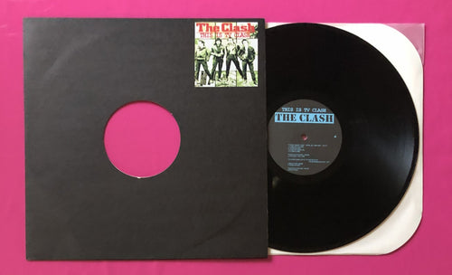 Clash - This Is TV Clash LP Japanese Compilation Of TV And Film Tracks