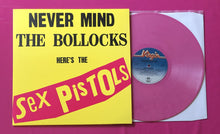 Load image into Gallery viewer, Sex Pistols - Never Mind The Bollocks LP Pink Marble Vinyl Repress