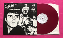 Load image into Gallery viewer, Chelsea - Right To Work LP Red Vinyl Singles &amp; Session/Live Tracks