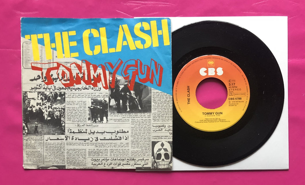 The Clash - Tommy Gun / 1-2 Crush On You 7