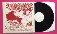 Load image into Gallery viewer, Bloodstains Across Germany LP Punk Compilation 21 Punk Rock Blasts KBD