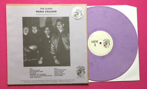 Clash - Paris Calling LP Live At Paris Hippodrome May1981 TMQ Records