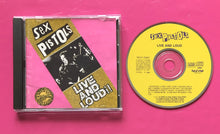 Load image into Gallery viewer, Sex Pistols - Live And Loud CD Live At Winterland '78 Japan Link 1989