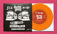 Load image into Gallery viewer, Sex Pistols - Pretty Vacant / Anarchy 7" Orange Vinyl Guitar Hero 2007