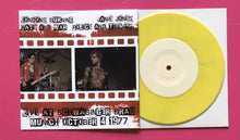 Load image into Gallery viewer, Clash - Munich's Burning In 1977 Live 4 Track EP Pressed On Yellow Vinyl