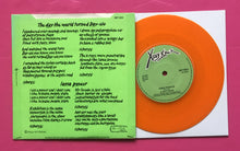 Load image into Gallery viewer, X Ray Spex - Day The World Turned Dayglo 7" Single Orange Vinyl EMI '78