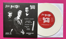 Load image into Gallery viewer, Sex Pistols - Pretty Vacant / Anarchy 7" White Vinyl Guitar Hero 2007