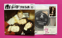 Load image into Gallery viewer, Sex Pistols - Fan Club 7" Single Vinyl Issue 7 The Lost Live 1978 E.P. Clear Vinyl