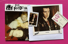 Load image into Gallery viewer, Sex Pistols - Fan Club 7" Single Vinyl Issue 7 The Lost Live 1978 E.P. Clear Vinyl