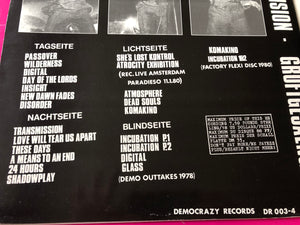 Joy Division - Gruftgesaenge LP Double Black/White Vinyl Live & Demos