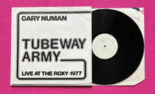Load image into Gallery viewer, Tubeway Army - Live At The Roxy 1977 LP Early Gary Numan Recording