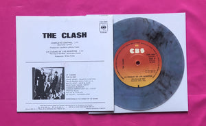 Clash - Complete Control 7" Spanish Edition Reproduction Blue/Grey Vinyl