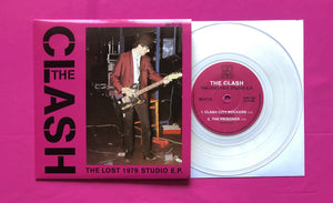 Clash - Lost 1978 Studio EP 7"  Alternative Studio Versions Clear Vinyl
