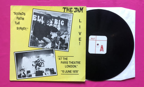Jam - Sounds From The Street LP Live In London 1978 Nut Records