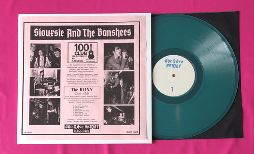 Siouxsie & The Banshees - Live At The Roxy/100 Club Blue Vinyl Ltd Repress