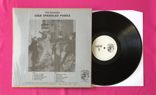 Damned - Star Spangled Punks LP Live San Francisco 1979 TMQ Records
