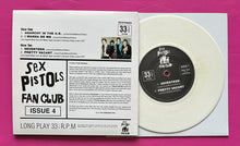 Load image into Gallery viewer, Sex Pistols - Fan Club Denmark St '76 E.P. Issue 4 White Vinyl With Collector Cards