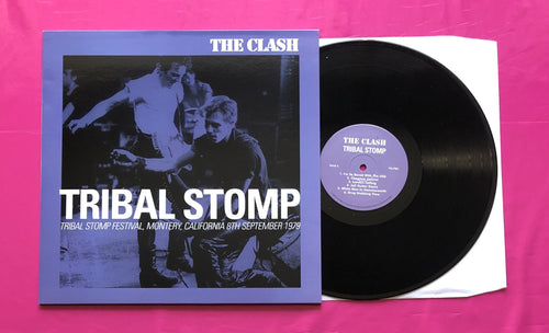 Clash - Tribal Stomp LP Recorded Live In Monterey California 1979
