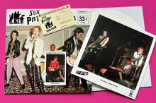 Load image into Gallery viewer, Sex Pistols - Fan Club Lost Live '76 E.P. Issue 6 on White Vinyl Collector Cards