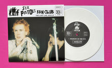 Load image into Gallery viewer, Sex Pistols - Fan Club Lost Live '76 E.P. Issue 5 White Vinyl Collector Cards