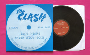 Clash - First Night White Riot Tour LP Recorded Live Guildford May 1977