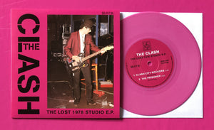 Clash - Lost 1978 Studio EP 7" Alternative Studio Takes On Pink Vinyl