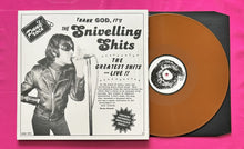 Load image into Gallery viewer, Snivelling Shits - Greatest Shits Live LP Brown Vinyl Limited Edition Pressing