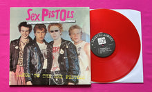 Load image into Gallery viewer, Sex Pistols - Dance To The... LP Red Vinyl Recorded Live Växjö Sweden 1977