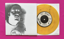 Load image into Gallery viewer, Cult Hero (The Cure) - I'm A Cult Hero 7" Repress Fiction Yellow Marble Vinyl