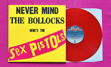 Load image into Gallery viewer, Sex Pistols - Never Mind The Bollocks LP On Clear Red Vinyl Repress