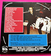Load image into Gallery viewer, Clash - From Here To Eternity 2 CD Live Compilation 1978-81 TMQ Records