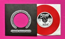 Load image into Gallery viewer, Damned - Feel The Pain 7" Demo Recordings Red Vinyl On "Stiff Records"