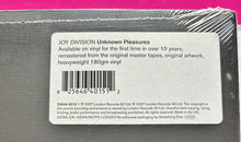 Load image into Gallery viewer, Joy Division - Unknown Pleasure LP London Records 180 gm Re-issue 2007