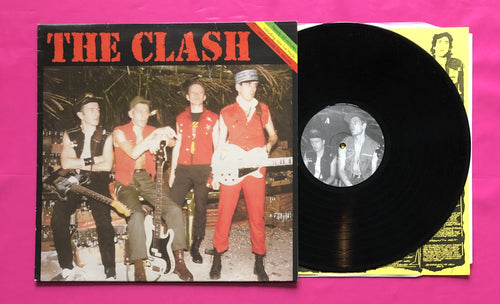 Clash - Jamaica LP Recorded Live 1982 Jamaica Complete With Insert