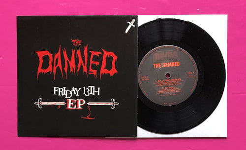 Damned - Friday 13th EP 4 Track Single On NEMS Records From 1981