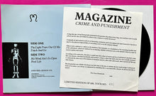 Load image into Gallery viewer, Magazine - Crime And Punishment EP Peel Session '78 Kamikaze Kid Records
