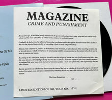Load image into Gallery viewer, Magazine - Crime And Punishment EP Peel Session '78 Kamikaze Kid Records