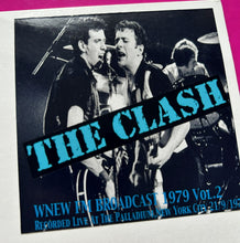Load image into Gallery viewer, Clash - Live Palladium NYC 1979 Vols.1 &amp; 2 LP's WNEW Live Broadcast Limited