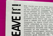 Load image into Gallery viewer, Clash - Take It Or Leave It LP Unofficial Release Pressed On Green Vinyl