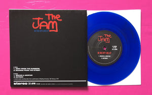 Jam - In The City Live EP 7" 4 Tracks Live Reading Uni 1979 Blue Vinyl