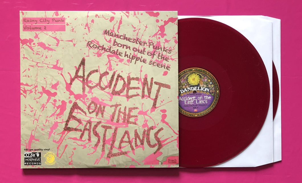 Accident On The East Lancs - Rainy City Punk Vol 2 Double LP Purple Vinyl