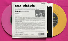 Load image into Gallery viewer, Sex Pistols - Swear I Stayed For The Encore '76 EP Pink/Yellow Vinyl 7" Singles x 2