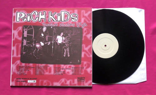 Rich Kids - Twelve Inches High LP Various Live Recordings From 1977/78