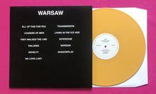 Load image into Gallery viewer, Joy Division - Warsaw LP Early 1978 Warsaw Recordings Yellow Vinyl