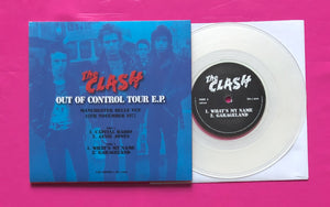 The Clash - Out of Control Tour E.P. Clear Vinyl Live Manchester '77