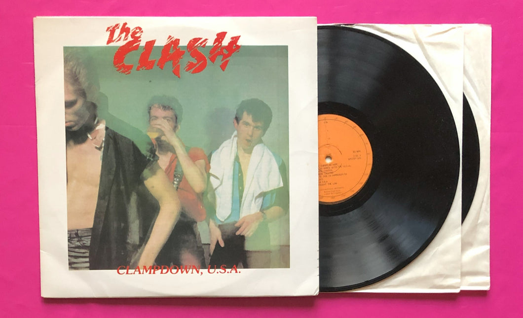 Clash - Clampdown USA LP Double LP Live NYC Palladium Sept 1979