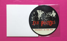 Load image into Gallery viewer, Sex Pistols - Holidays In The Sun 7&quot; Italy Sleeve Artwork Picture Disc