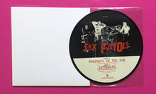 Load image into Gallery viewer, Sex Pistols - Holidays In The Sun 7&quot; Italy Sleeve Artwork Picture Disc